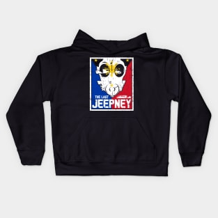 The Last Jeepney Philippines The Last Ship Parody Kids Hoodie